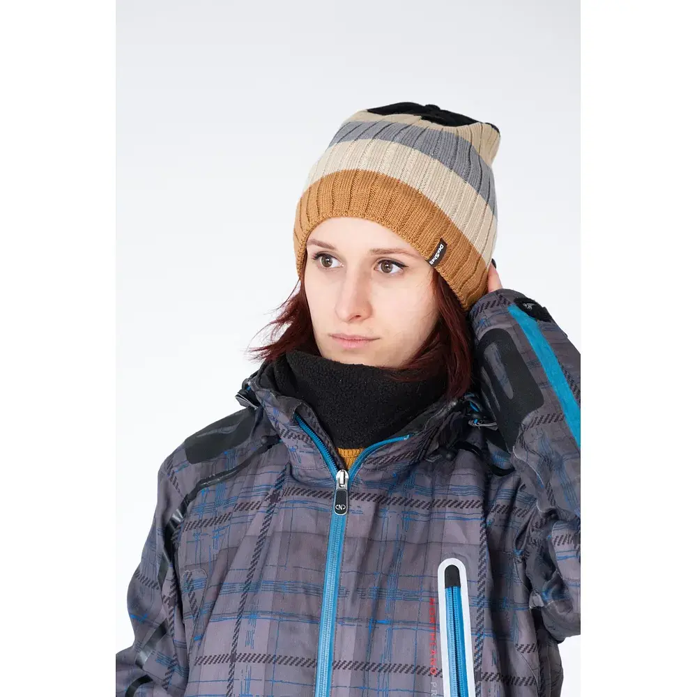Водонепроникна шапка DexShell Beanie Gradient (56-58cm) пісочний (DH332N-TNG) - фото 2