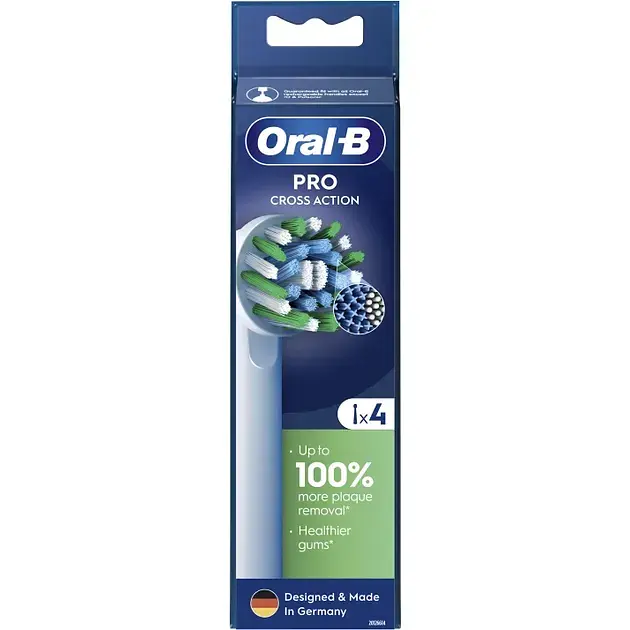 Насадки для електричної зубної щітки Oral-B Pro Cross Action 4 шт. - фото 3