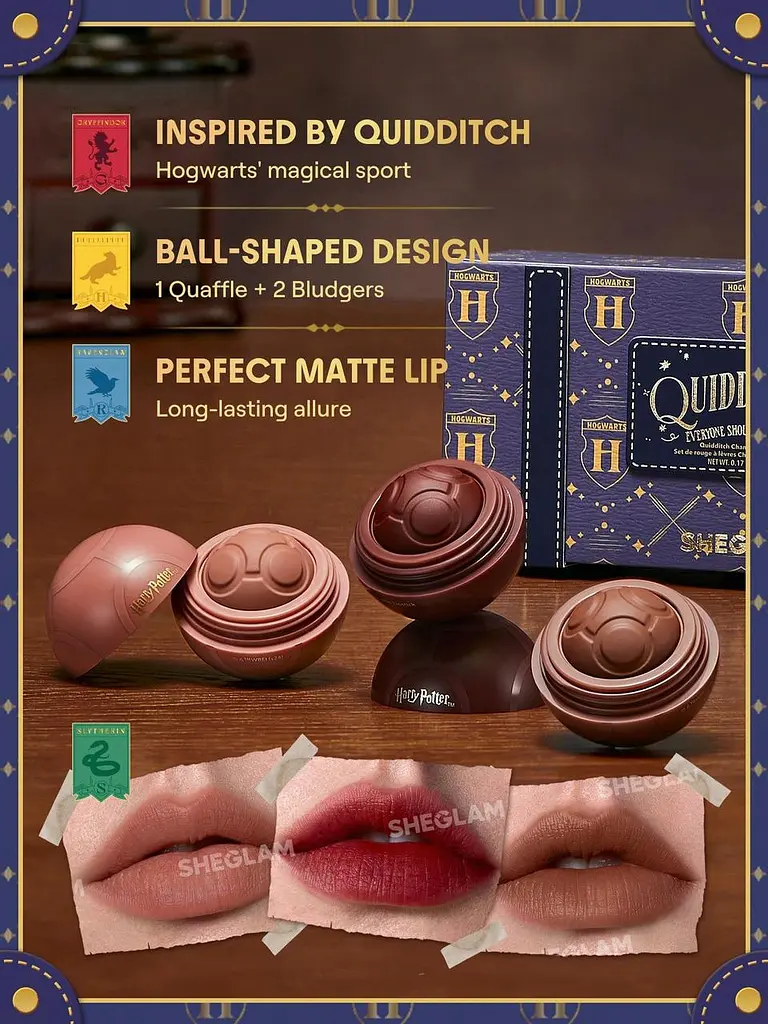 Harry Potter™ X SHEGLAM Lip Set | Набір помад для губ - фото 2
