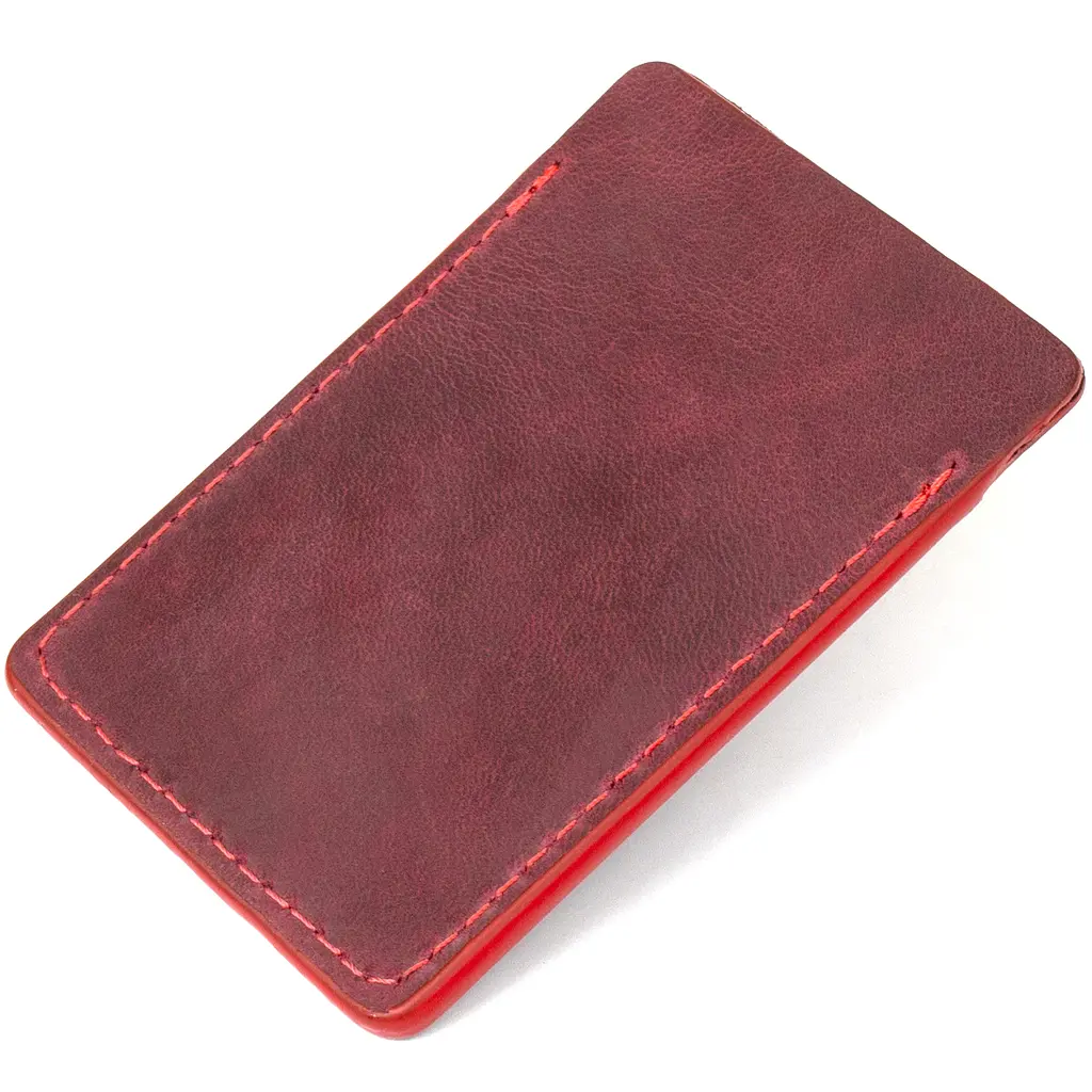 Шкіряний картхолдер GRANDE PELLE 6.5х9.5 см acs0025925 - фото 2