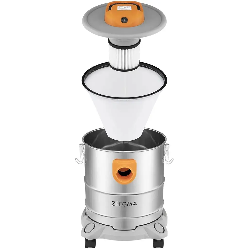 Пилосос Zeegma Zonder Pro Ash Silver промисловий - фото 6