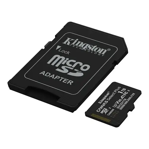 Карта пам'яті microSDXC 1Tb Canvas Select Plus Kingston teh0020706 - фото 2