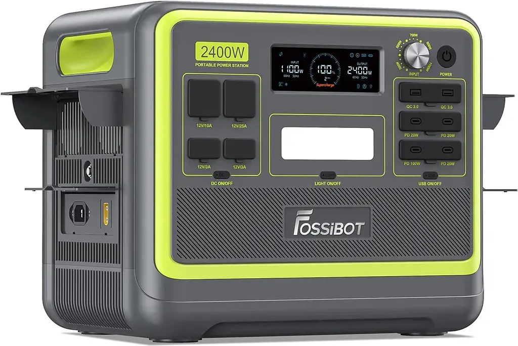 Зарядная станция Fossibot F2400 Green - фото 8