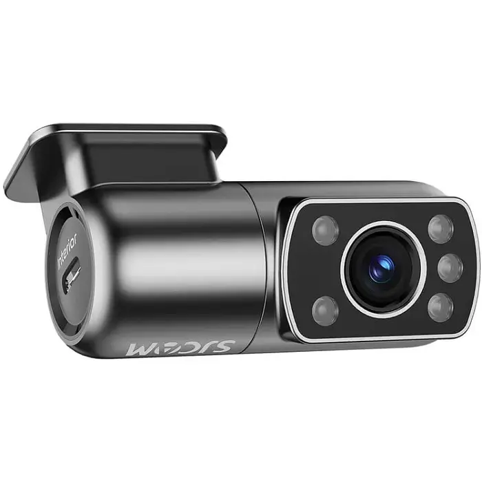 Відеореєстратор SJCAM Dashcam M60S + камера заднього виду, WIFI, 4K, HDR - фото 3