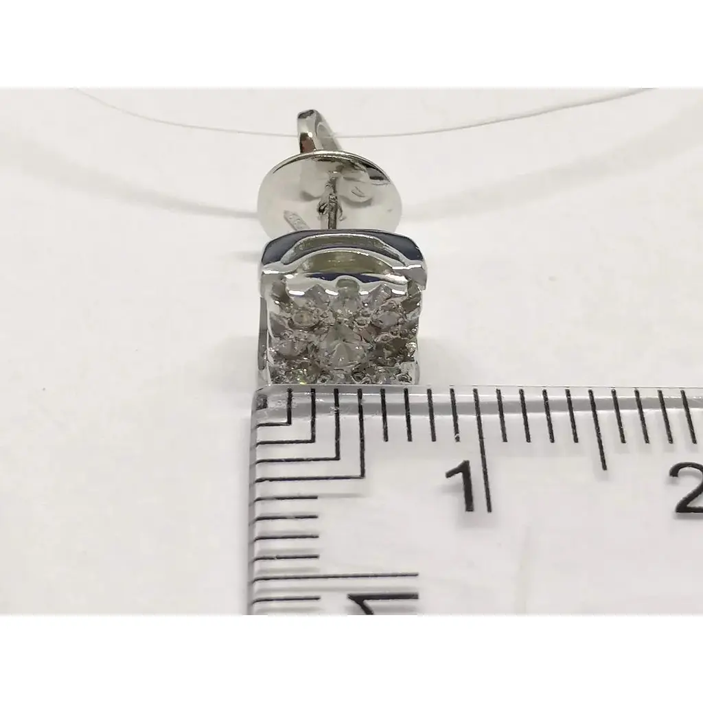 Серебряные серьги Qvaliz с фианитами. 90200101 - фото 3