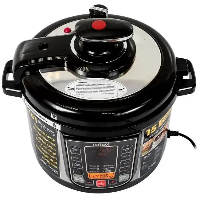 Мультиварка-скороварка Rotex REPC57-B - фото 4