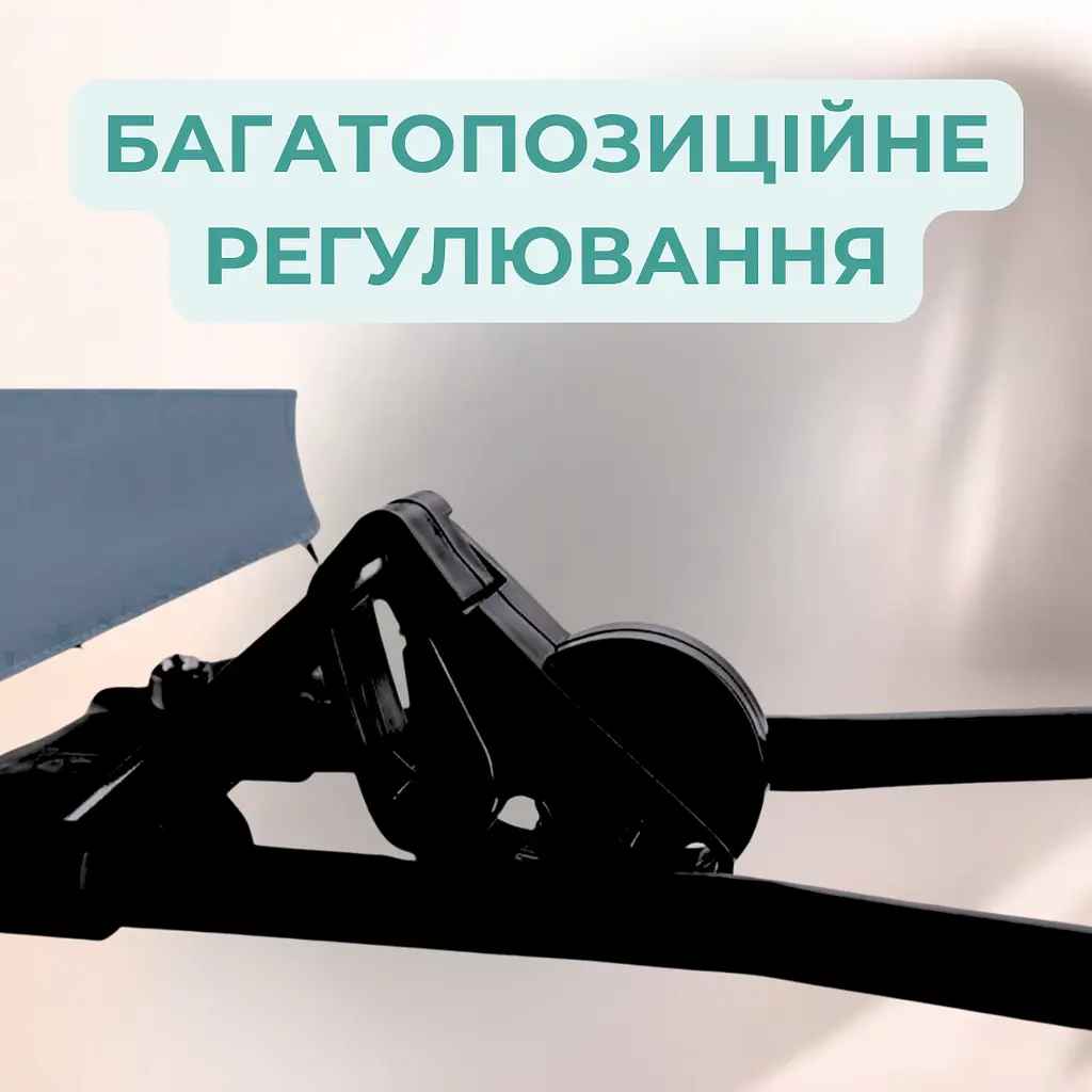 Шезлонг дитячий від народження дитяча гойдалка для немовлят шезлонг качалка + дуга з іграшками темно сірий - фото 4