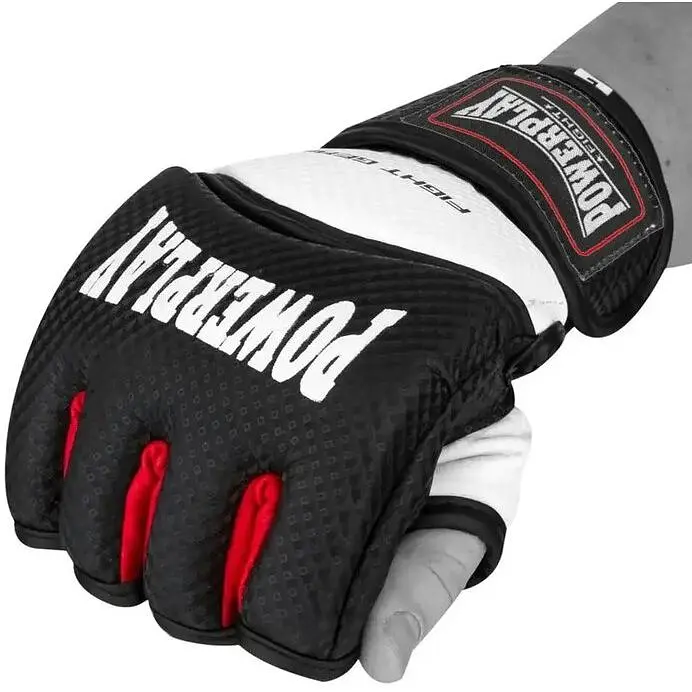 Перчатки для MMA PowerPlay 3075 Black/White - XL - фото 6