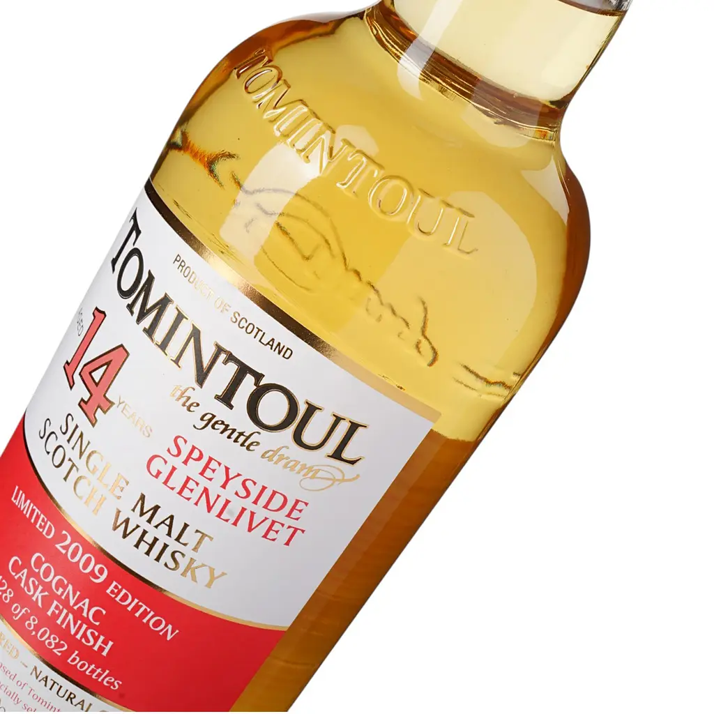 Віскі Tomintoul Cognac Cask Finish 14 yo Single Malt Scotch Whisky 2009 46% 0.7 л в коробці - фото 7