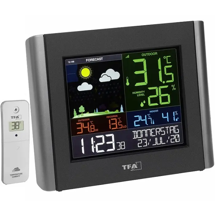 Метеостанція з WiFi і радіодатчиком TFA View Meteo 35800001 - фото 2