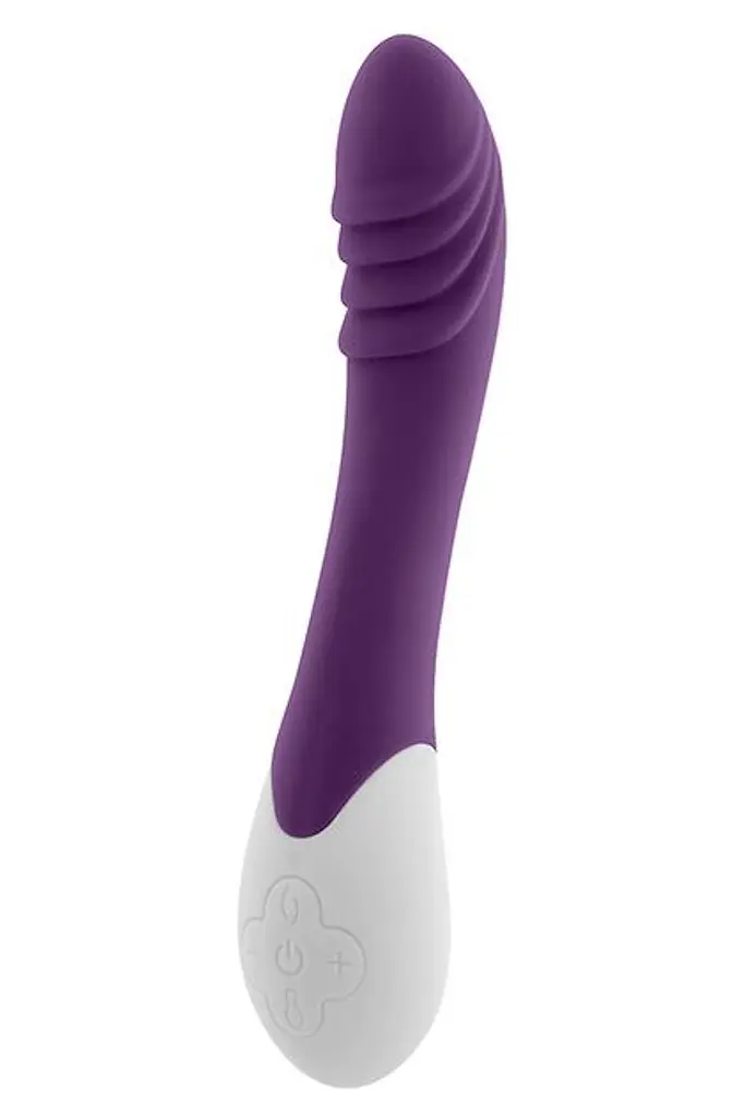 Вибратор S Pleasures Premium Phoenix 21.1 см фиолетовый - фото 2