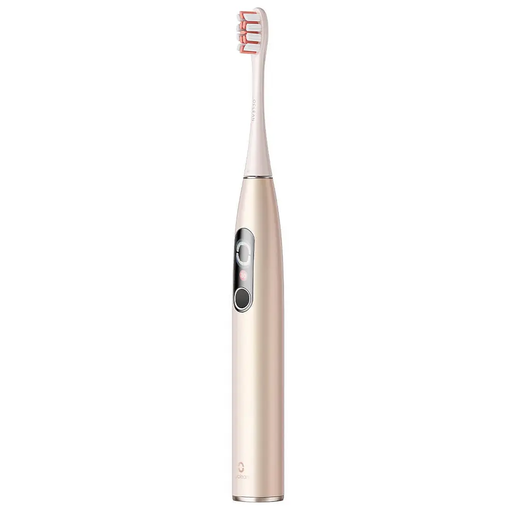 Электрическая зубная щетка Oclean X Pro Digital Set Electric Toothbrush Champagne Gold [93236] - фото 2