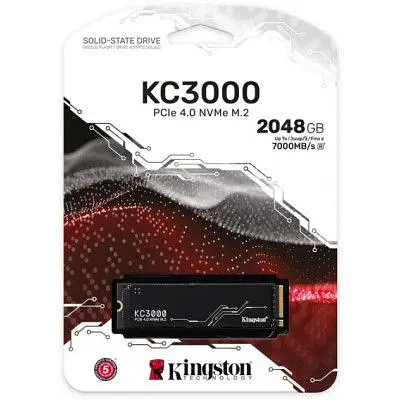 Накопитель SSD M.2 2280 2TB Kingston (SKC3000D/2048G) - фото 4