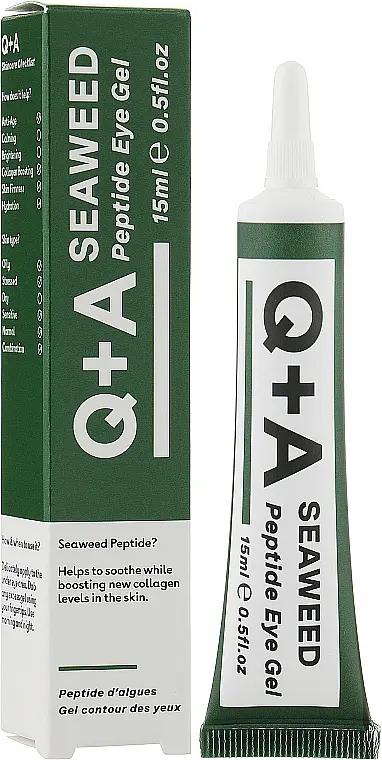 Гель для век Q+A Seaweed Peptide Eye Gel 15 мл - фото 2