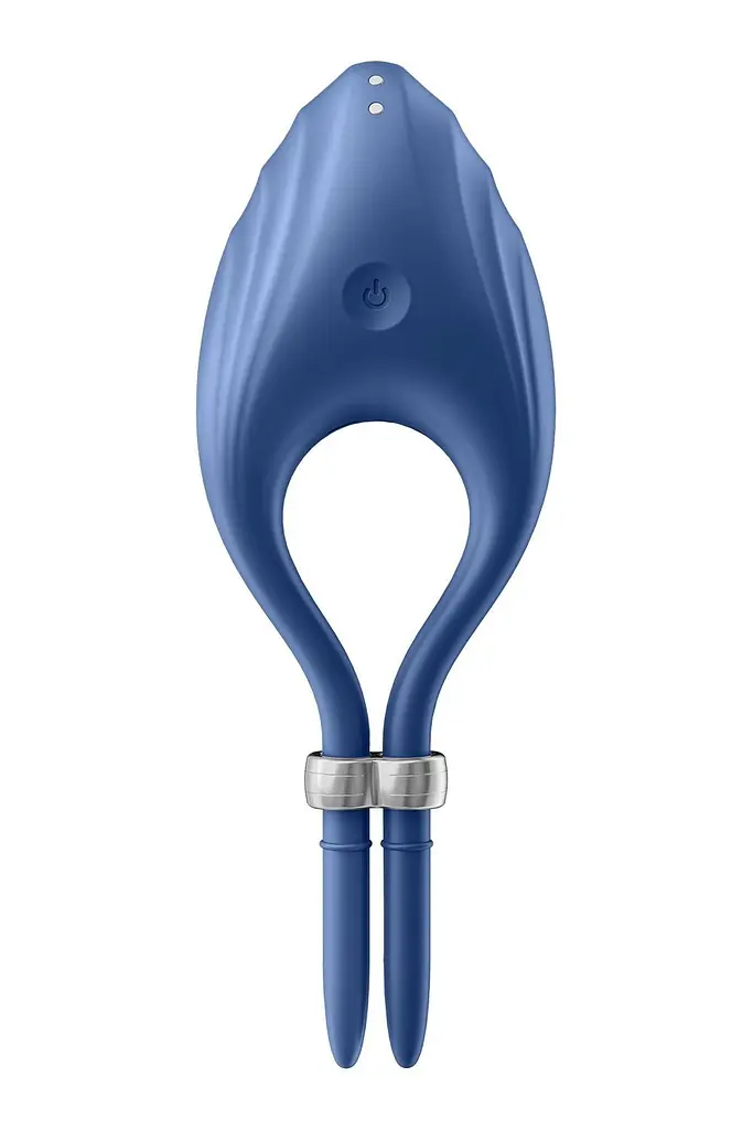 Ерекційне ласо з вібрацією Satisfyer Duelist, 14.5 см (блакитний) - фото 4