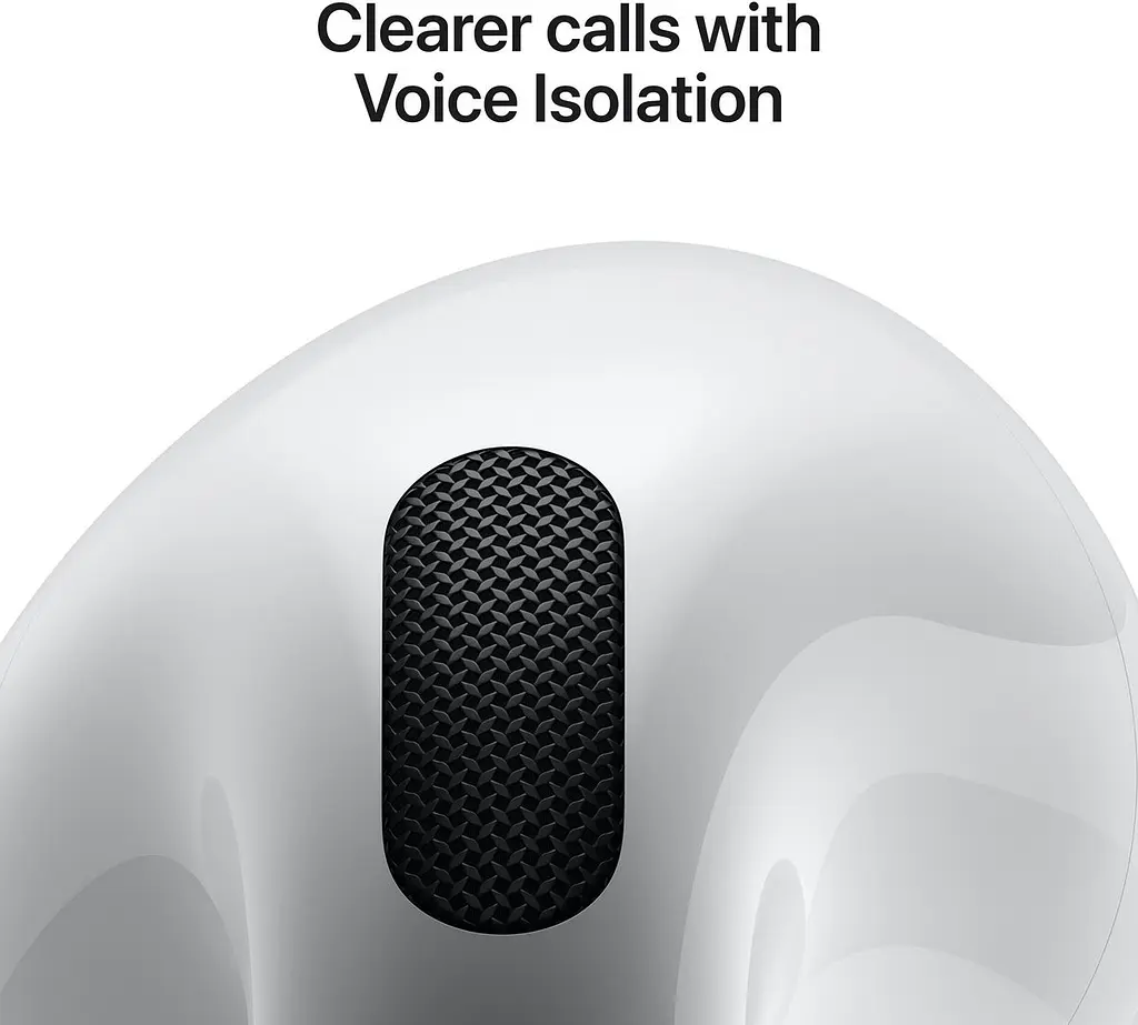 Bluetooth-гарнiтура Apple AirPods 4 (MXP63ZE/A) - фото 6