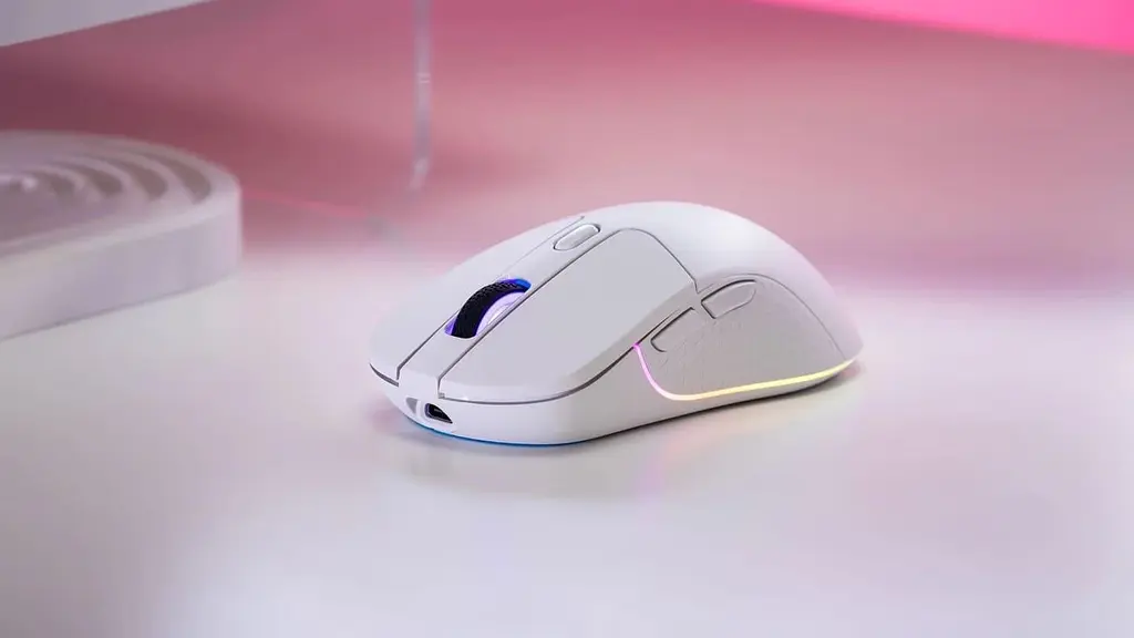 Мышь Keychron M3 BT/WL/USB-A/USB-C White (M3-A3) - фото 3