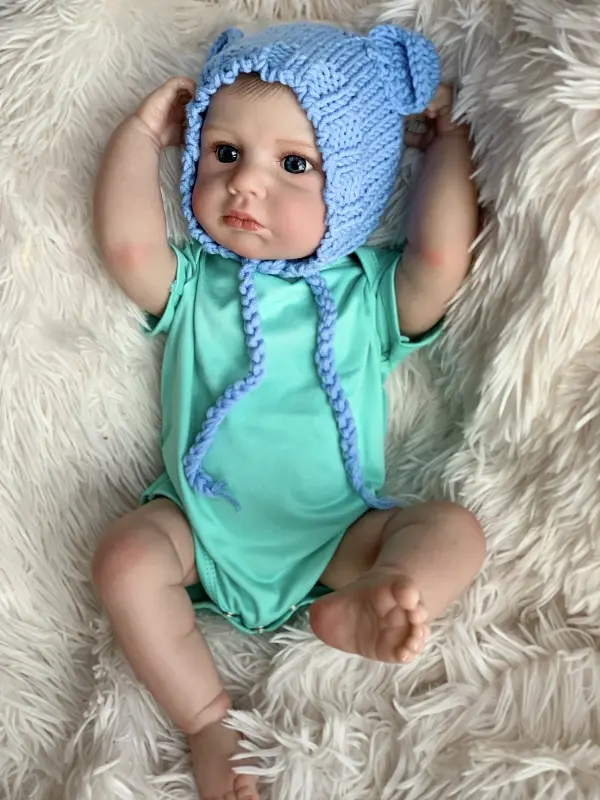 Колекційна силіконова лялька реборн новонароджене немовля reborn Reborn Dolls det0018882 - фото 2