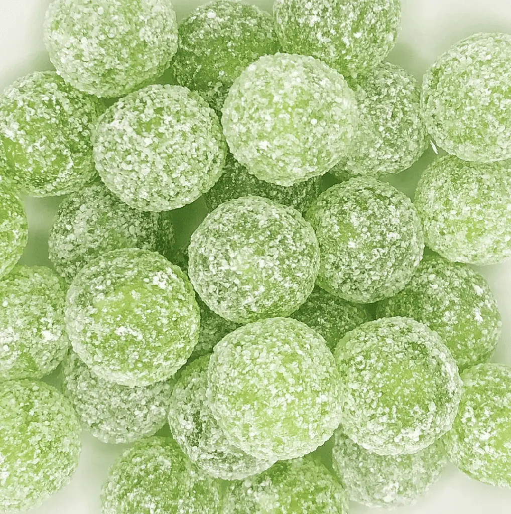 Кислі цукерки Barnetts Sweets Mega Sour Apple Candy 104г - фото 6