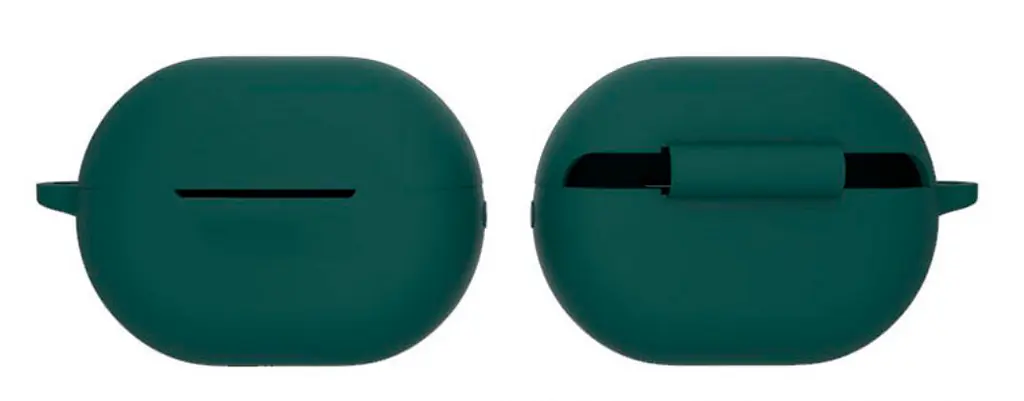 Чохол-накладка DK Silicone Candy Friendly з карабіном для Huawei FreeBuds Pro (green) - фото 2
