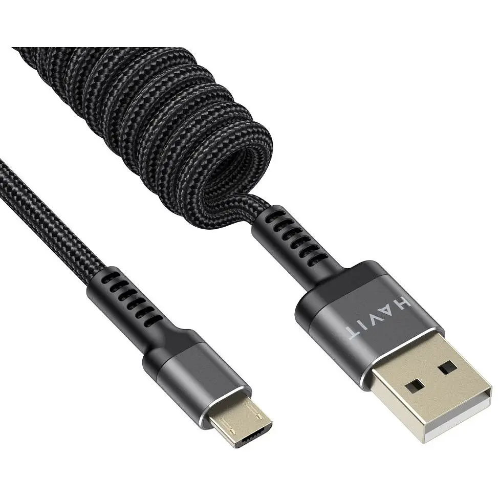 Кабель спиральный Havit HV-CB6250 2.4A Micro USB 1.5 м (HV-CB6250) - фото 5