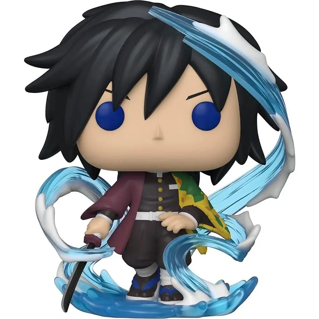 Фигурка Funko Pop Клинок рассекающий демонов Гию Томиока Demon Slayer Giyu Tomioka 10 см Exclusive DS GT E 876 - фото 2
