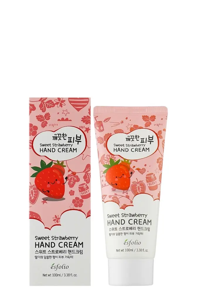 Крем для рук Esfolio Pure Skin з екстрактом полуниці - фото 1