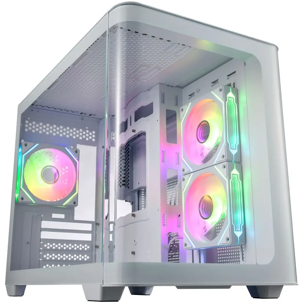 Корпус FSP S380-WA без БЖ mATX White (S380-WA) - фото 3