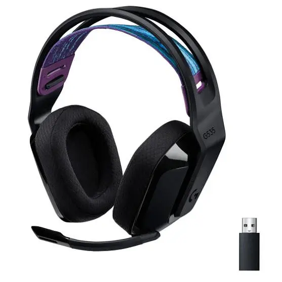 Навушники з мікрофоном Logitech G535 Lightspeed Wireless Gaming Headset (981-000972) - фото 6