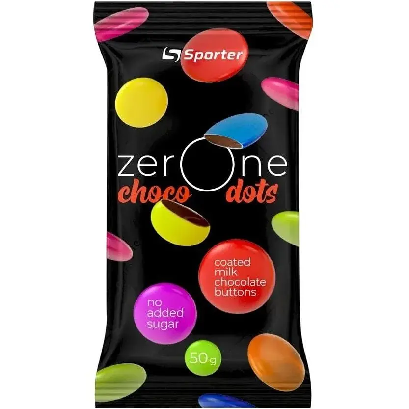 Замінник харчування Sporter Zero One Choco Dots Молочний шоколад 480 г (40 г x 12 шт.) - фото 2