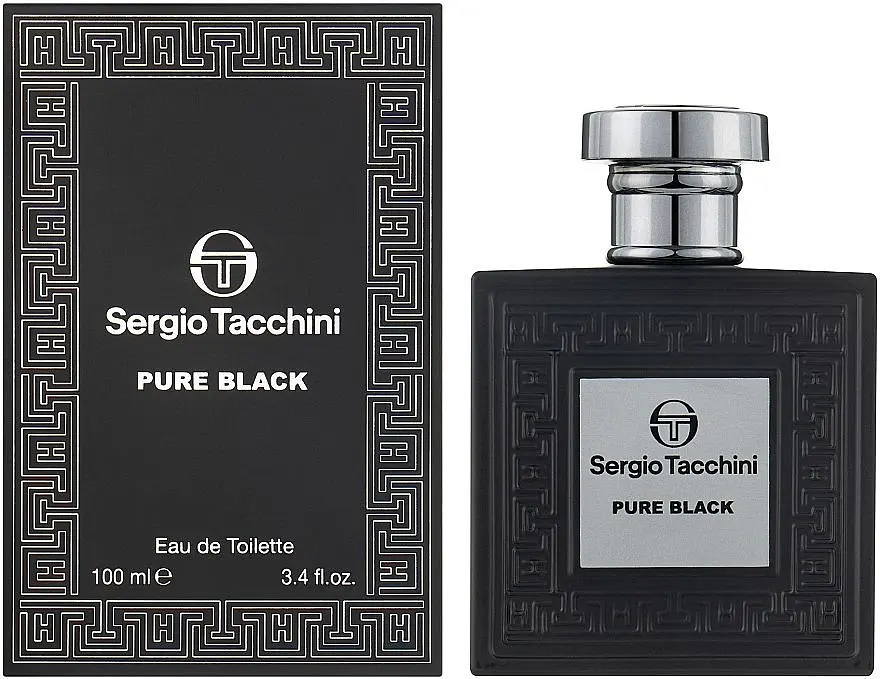 Оригінал Sergio Tacchini Pure Black 100 мл Туалетна вода - фото 2