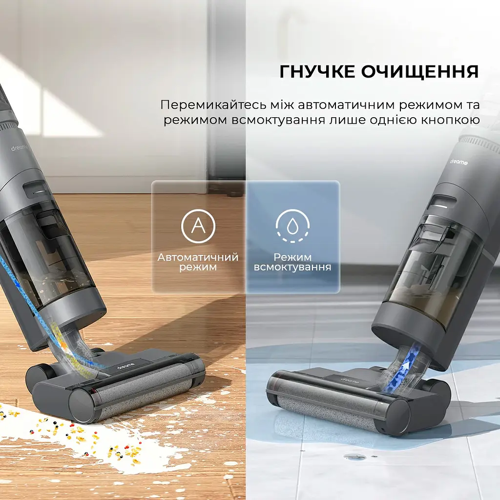 Вертикальний пилосос Dreame Wet and Dry Vacuum Cleaner H12 Core (HHR22B) [103899] - фото 8