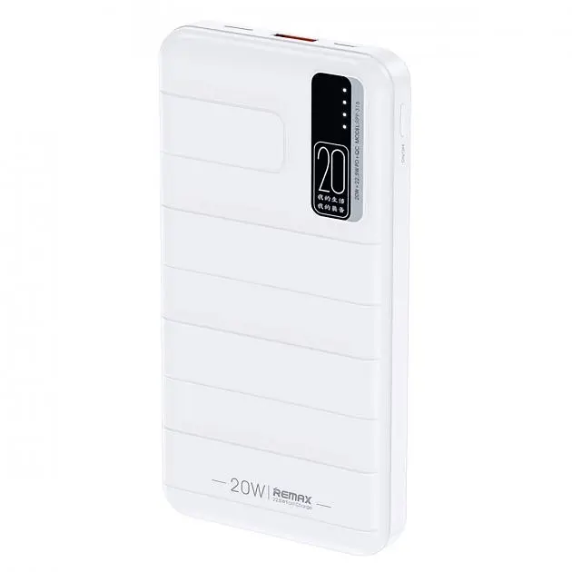 Зовнішній акумулятор Remax RPP-316 Noah Series 20W + 22.5W 20000 mAh білий - фото 4