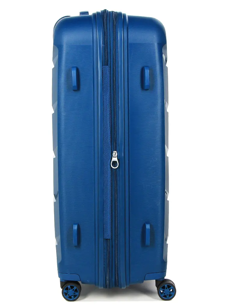Валіза велика L поліпропілен Airtex 646 119л 79,5×52×30см Темно-синій - фото 7