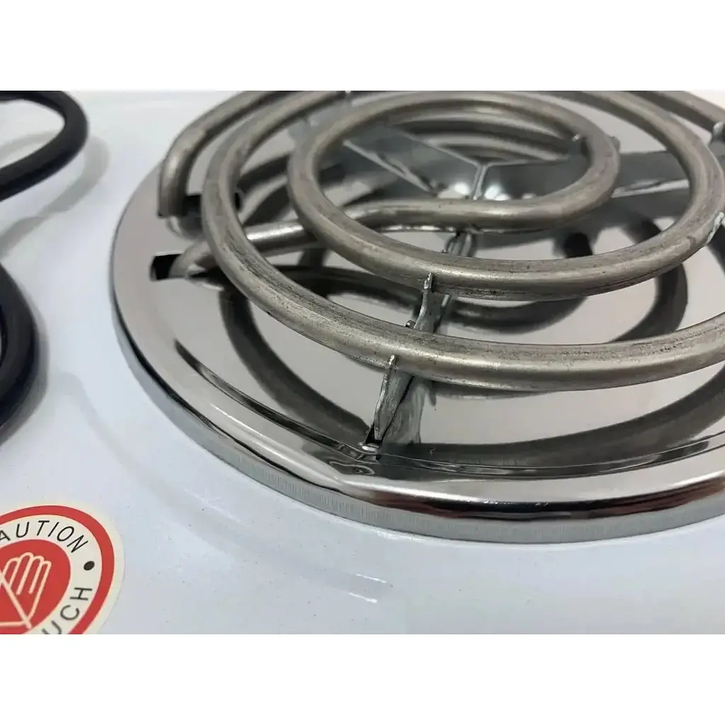 Плита одноконфоркова електрична кухонна RAF.8010B настільна переносна спіральна - фото 3