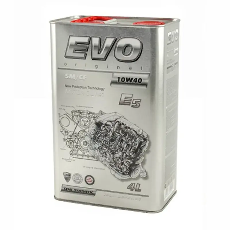Моторна олива EVO E5 10W-40 SM/CF 4L (E5 4L 10W-40) - фото 4