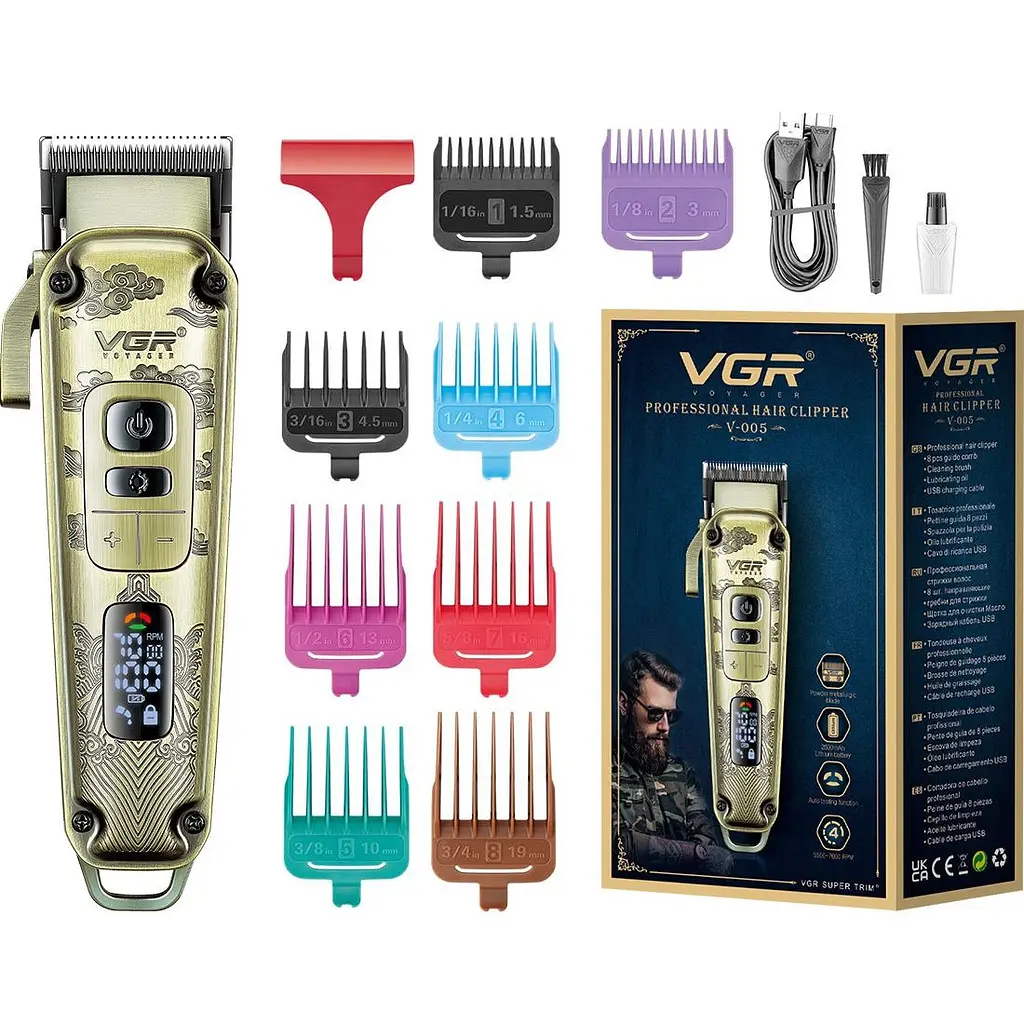 Машинка для стрижки VGR V-005 [129190] - фото 3