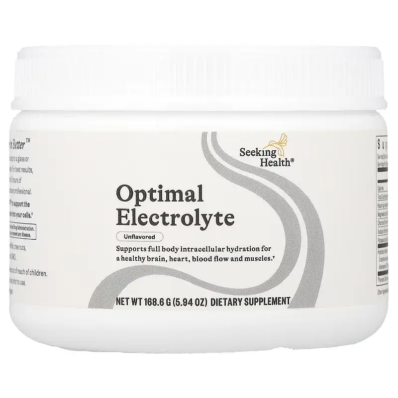 Електроліти Seeking Health Optimal Electrolyte без смаку 168.6 г