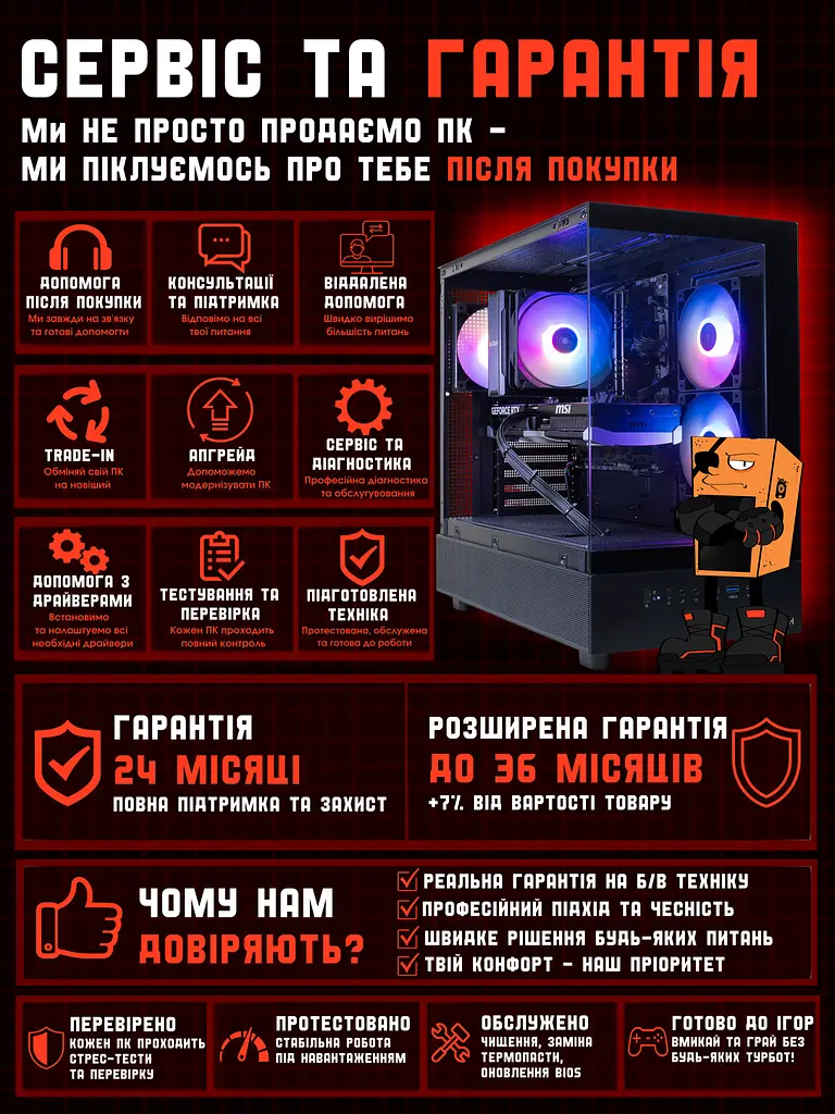 Ігровий ПК Spektrum (RTX 5070 Ti 16GB / Ryzen 7 7700 / 32GB DDR5 / SSD 512GB) - фото 8