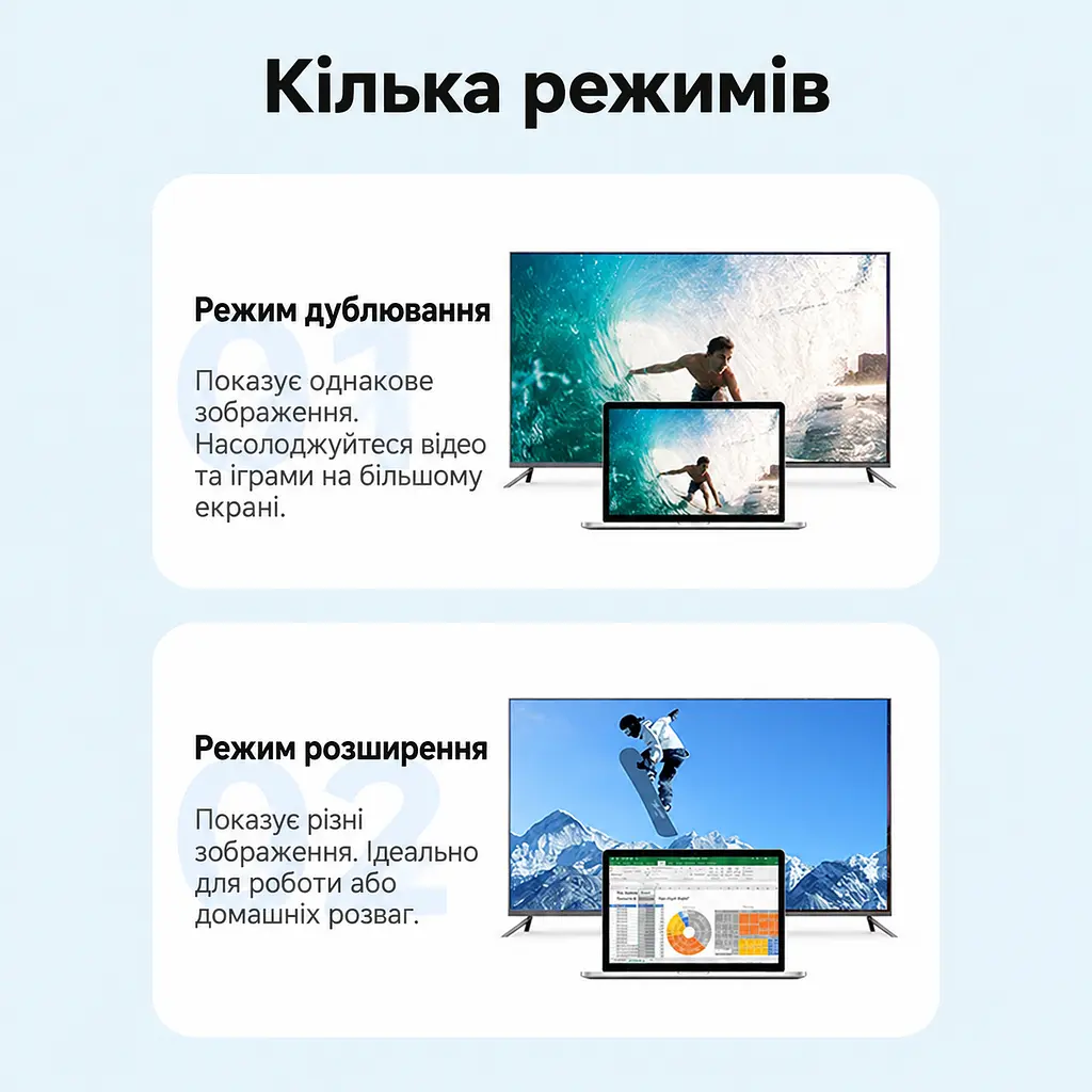 Відеокабель Vention AGHBH Mini HDMI - HDMI 4K 60 Гц 2 м чорний (AGHBH) - фото 6