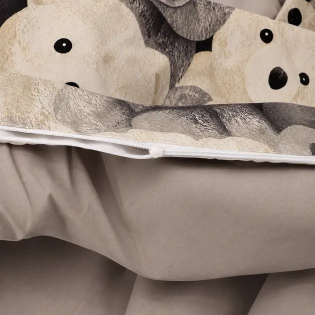 Комплект постільної білизни Ranforce Elite MirSon BABY Teddy Cloud 110 x 140 см (2200013681663) - фото 5