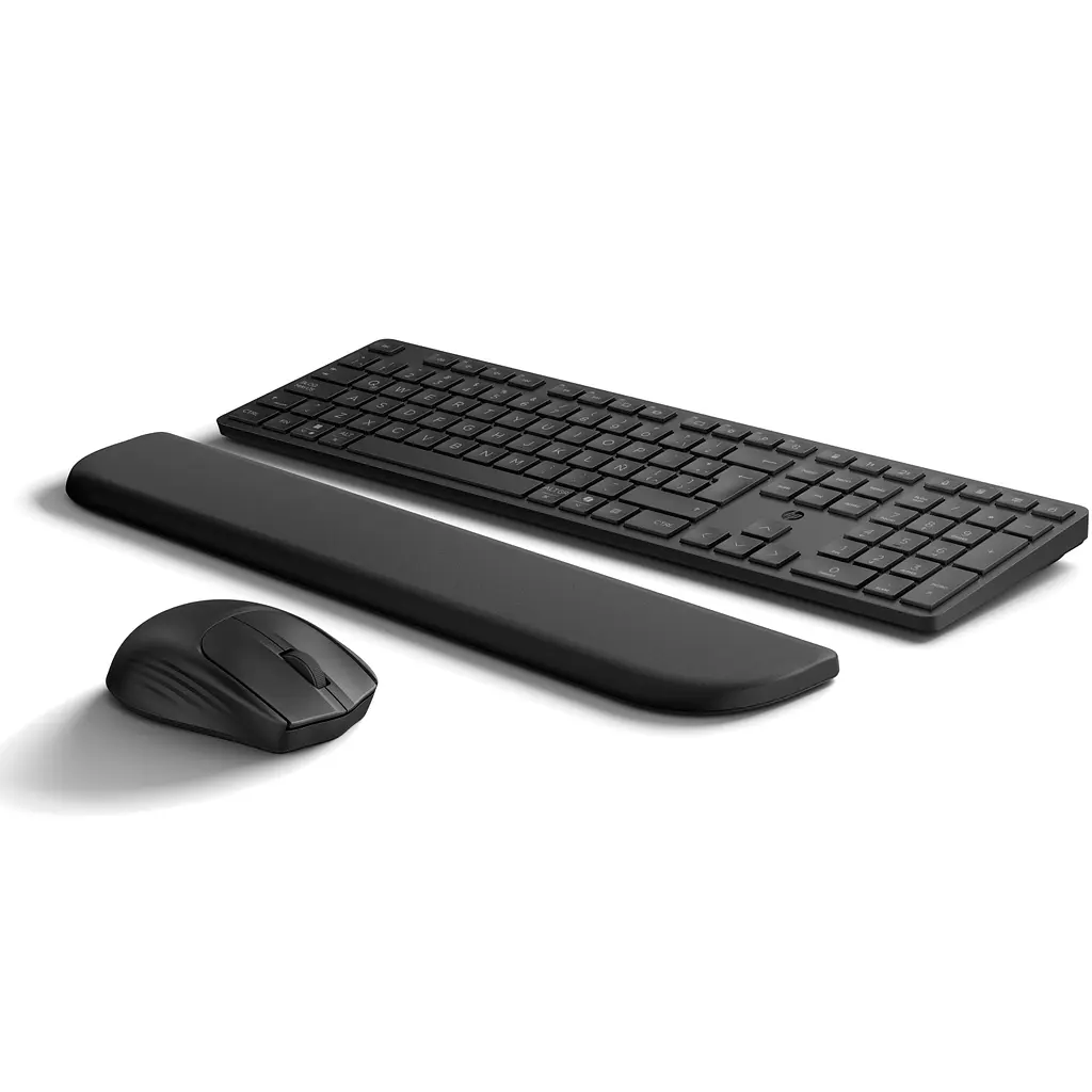 Комплект бездротовий HP 580C мишка і клавіатура Multi-Device Dual-Mode з підставкою, чорний - фото 4