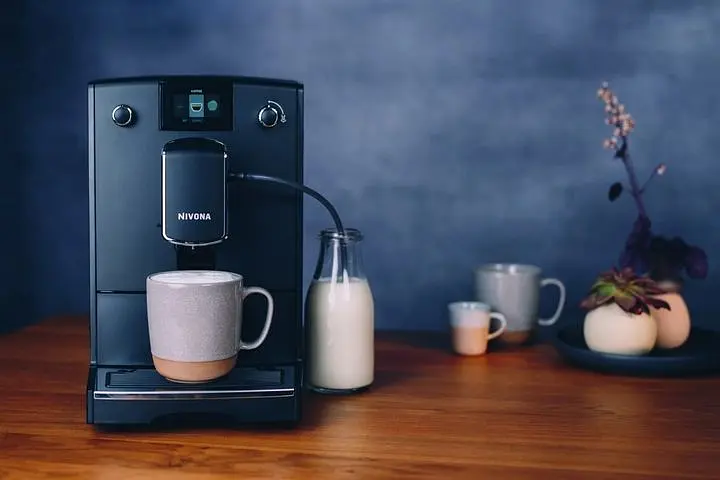 Nivona Кавомашина CafeRomatica, 2,2л, зерно+мелена, автомат.капуч, авторецептів -5, чорний - фото 5