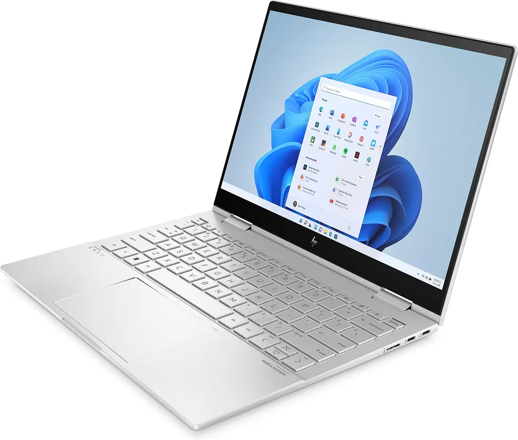 Ноутбук HP ENVY x360 13-bf0007ua 13.3' WUXGA IPS Touch, Intel i5-1230U, 8GB, F512GB, UMA, Win11, сріблястий (7X8D6EA) - фото 3