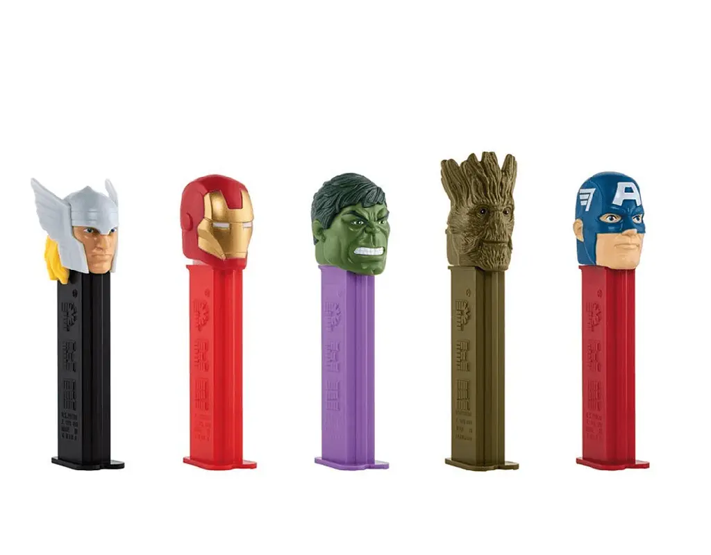 Диспенсер із цукерками Pez Marvel Collection Капітан Америка 17г - фото 7