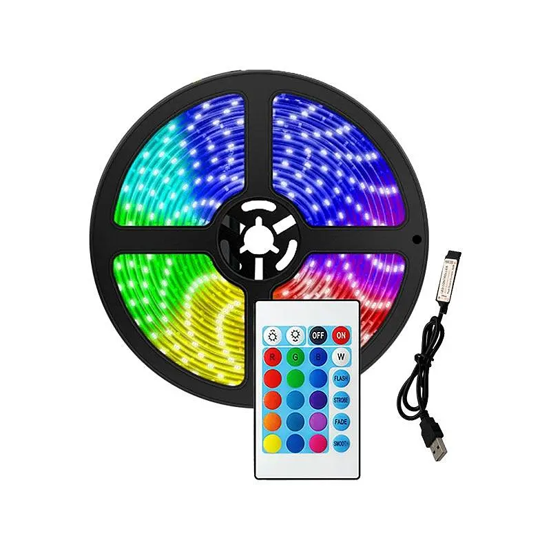 Стрічка на світлодіодах RGB Xtrike Me HT-5050 B3 |3M, USB|