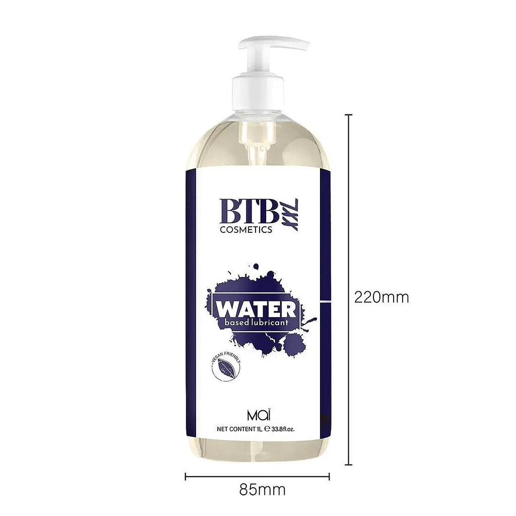 Змазка на водній основі BTB Water (1000 мл) - фото 2