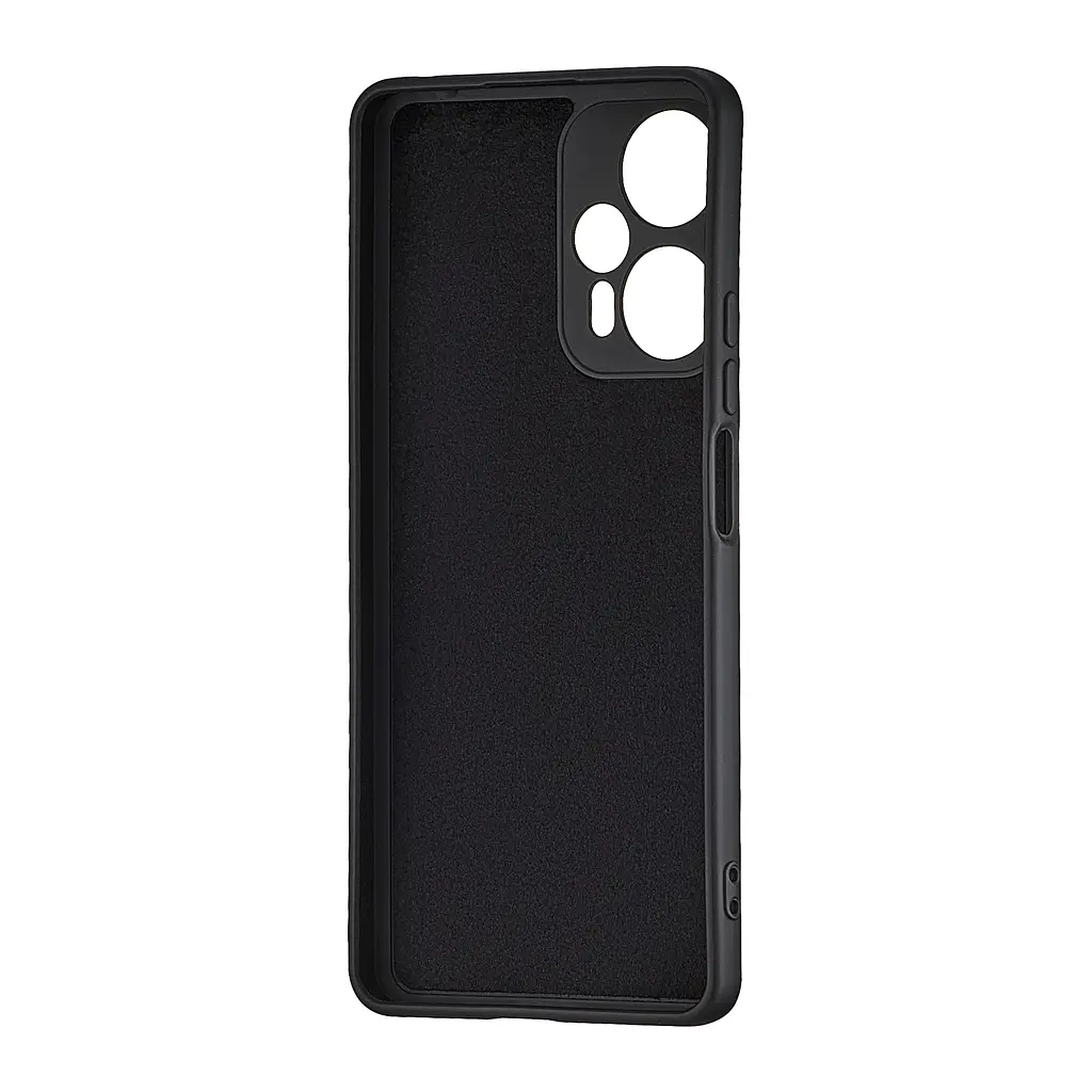 Чохол TPU Colorful Protected Camera Xiaomi Redmi Note 12 Turbo 5G/POCO F5 5G Black - фото 2
