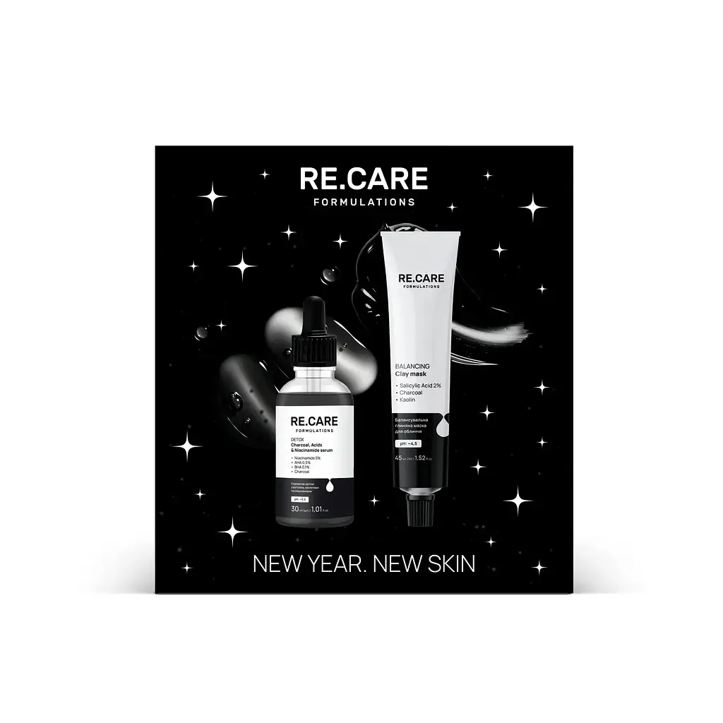 Набір новорічний для догляду за обличчям New Year. New Skin RE.CARE - фото 2