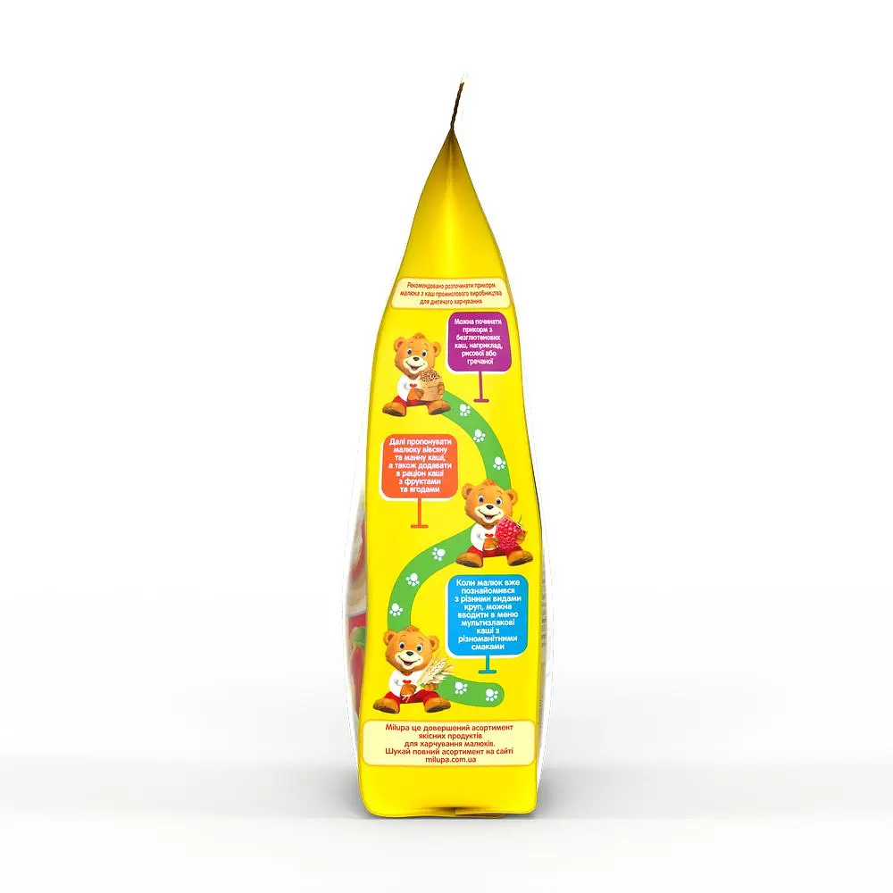Молочная каша Milupa Манная с фруктами 210 г - фото 3